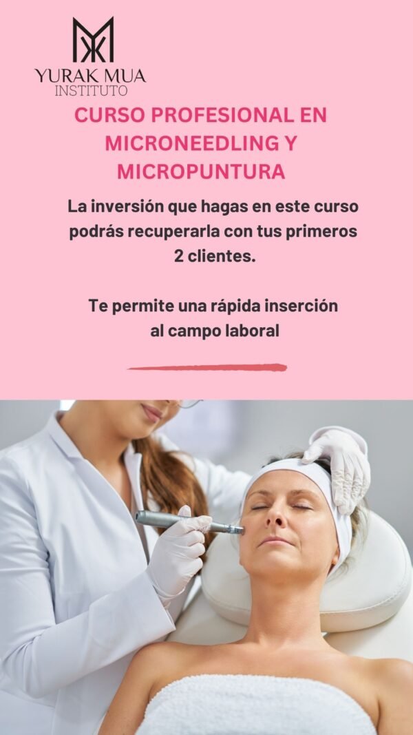Curso Profesional de Microneedling y Micropuntura - Imagen 5