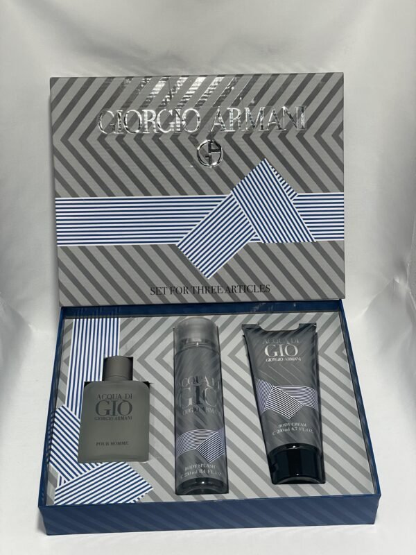 kit perfume Acqua di Giò Giorgio Armani con estuche