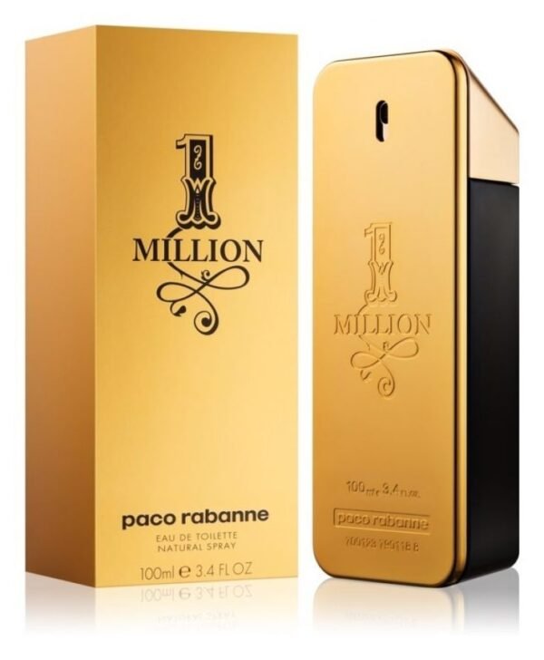 Hombre aplicando One Million de Paco Rabanne – estilo y seducción
